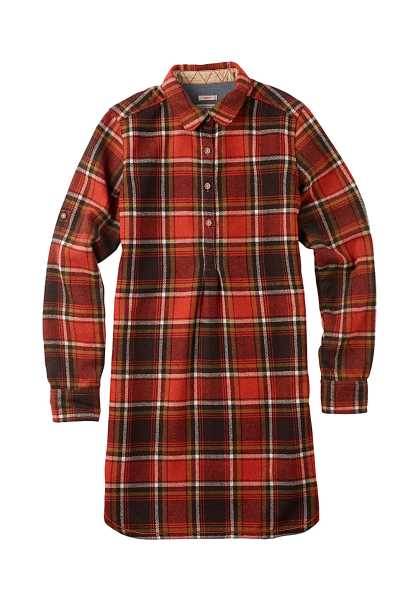 Burton Pearl Po - Plaid Donna Estate Shirts (H1055)